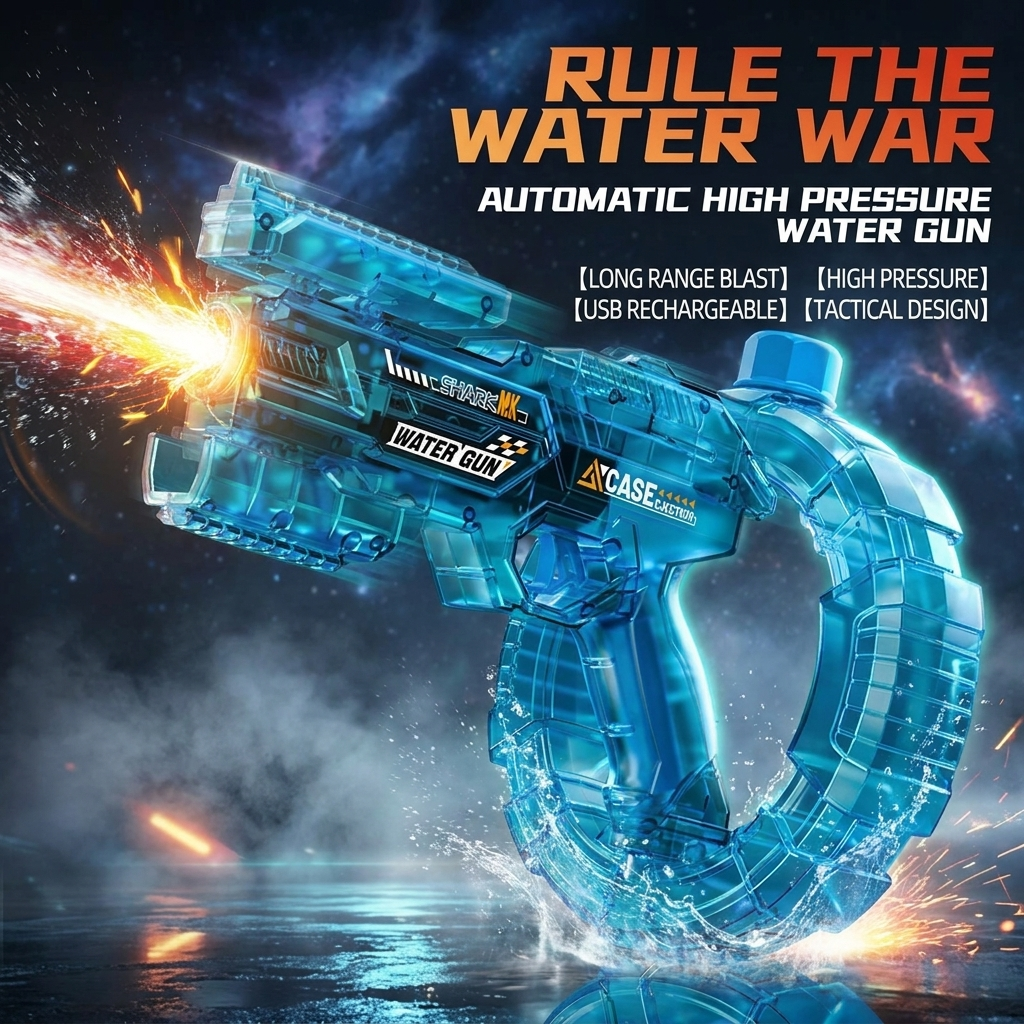 AquaWarz™ High Pressure Water Gun 🔥💦
